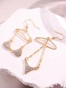 ARETES DE PANTIES Y BRASIERS CON PIEDRAS