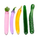 DILDO FRUTAL CRISTAL 18CM